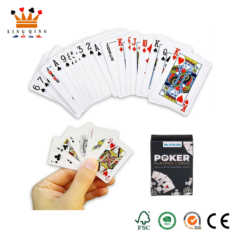 Minipokerspeelkaarten